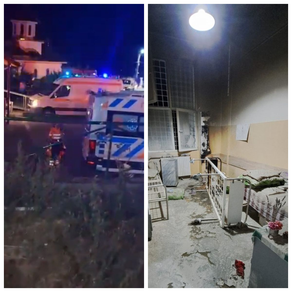 Incendiu la Spitalul de Psihiatrie Ștei&nbsp;