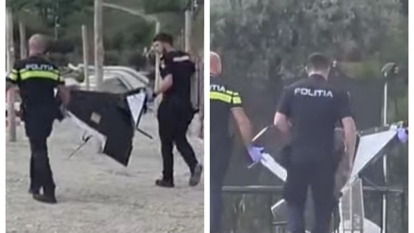 ALERTĂ pe plaja Modern din Constanța! Un fragment de dronă a fost adus de valuri la mal. CE S-A CONSTATAT după ce aparatul a fost ridicat de autorități?