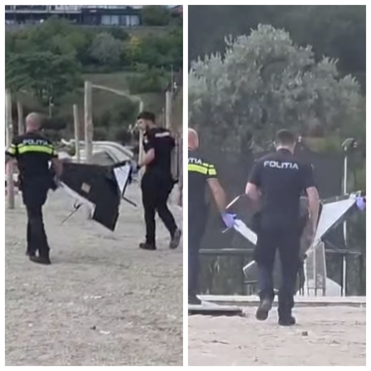 Fragmentul de dronă descoperit pe plaja Modern nu avea explozibil 