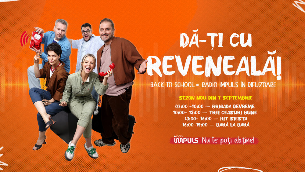 Noile sezoane ale emisiunilor Radio Impuls vin cu energie, content fresh, vibe de party și concursuri atractive!
