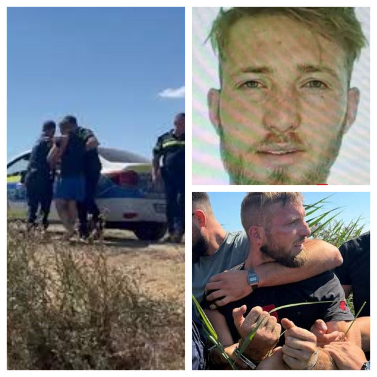 Bărbatul căutat de autorităţile din Bulgaria a fost prins de poliţiştii rom&acirc;ni pe un c&acirc;mp din Dolj.