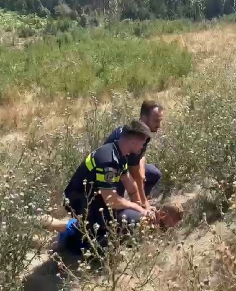 Bărbatul căutat de autorităţile din Bulgaria a fost prins de poliţiştii români pe un câmp din Dolj.
