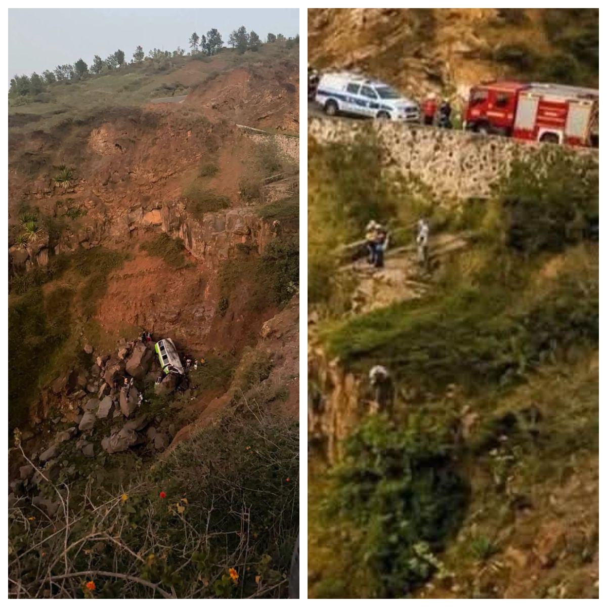 Tragedie &icirc;n Capul  Verde! 25 de persoane au murit după ce autobuzul &icirc;n care se aflau a căzut &icirc;n r&acirc;pă