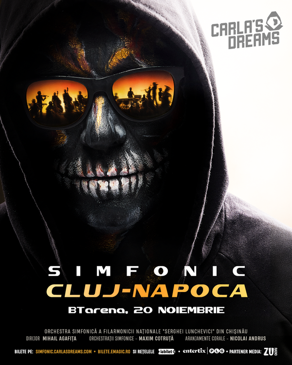 Carla&rsquo;s Dreams prezintă &bdquo;Simfonic&rdquo;, pe 20 noiembrie, la BTarena din Cluj-Napoca