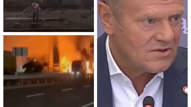 VIDEO Polonia intră &Icirc;N ALERTĂ după atacurile rusești de l&acirc;ngă graniţă. DECIZIA luată de Donald Tusk și IMAGINILE TERIFIANTE surprinse &icirc;n momentul loviturilor: "&Icirc;ncep&acirc;nd de astăzi, vom acţiona &icirc;ntr-un..."
