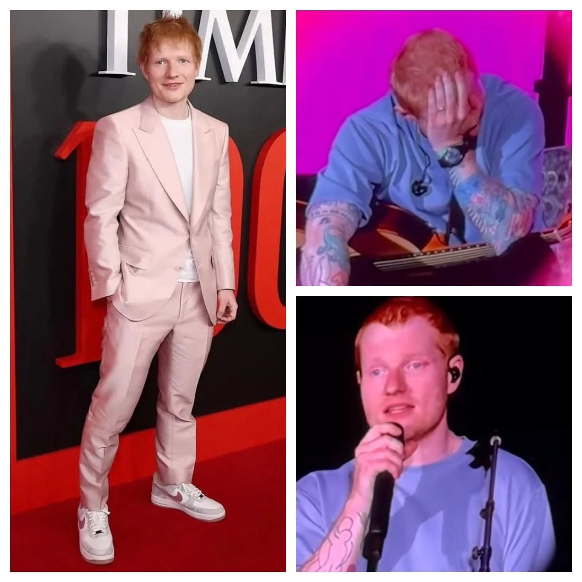 Ed Sheeran a izbucnit &icirc;n lacrimi pe scenă după episodul cu Macklemore
