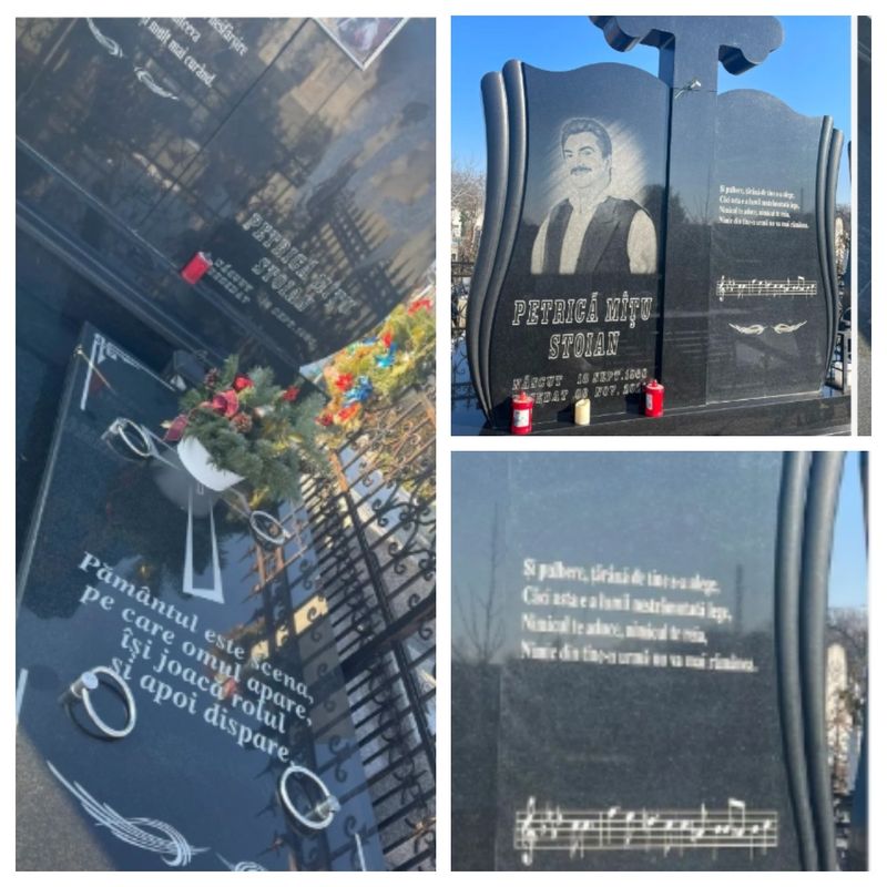 Cum arată mormântul lui Petrică Mâțu Stoian la aproape 5 ani de la moartea sa