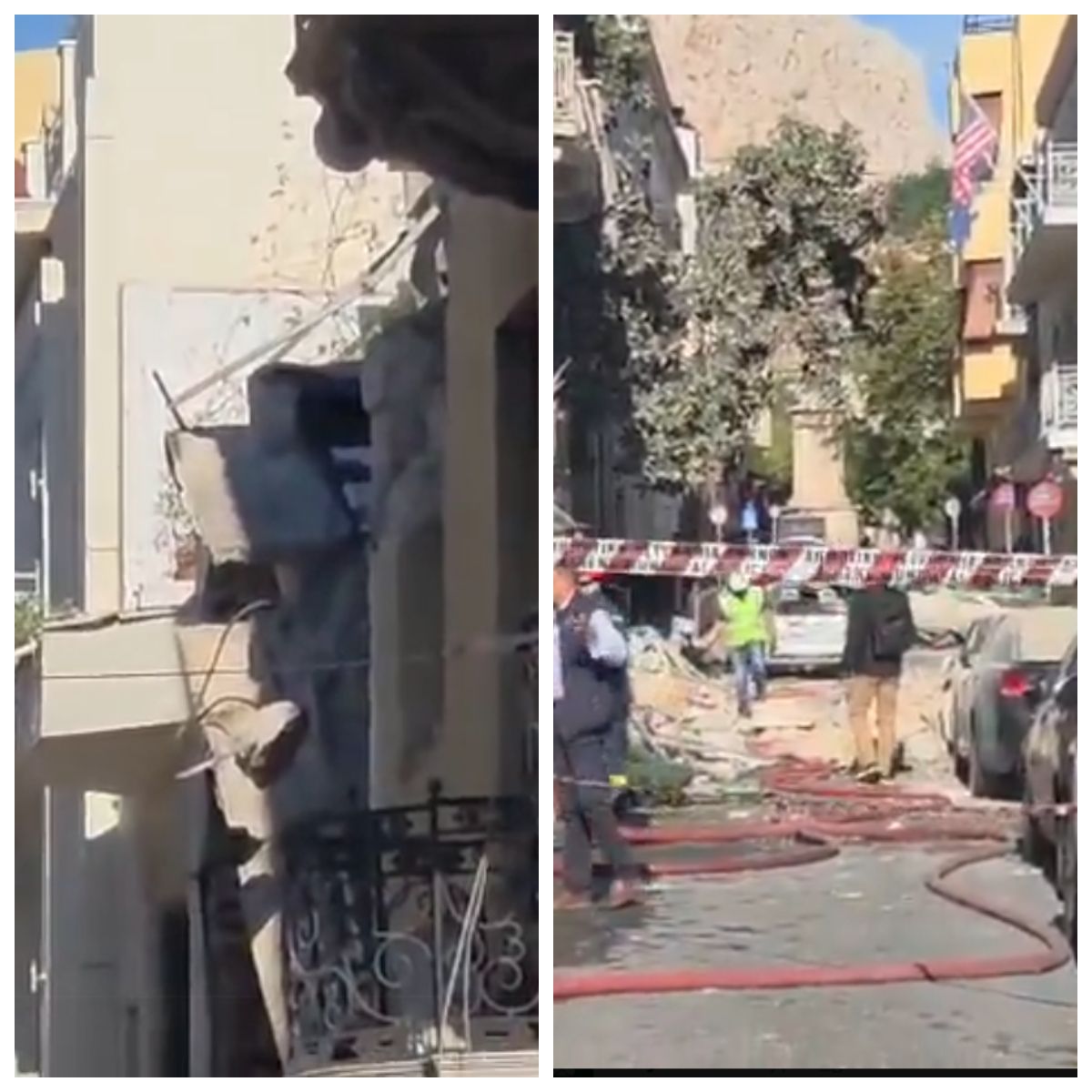 Primele informații despre explozia din Atena 