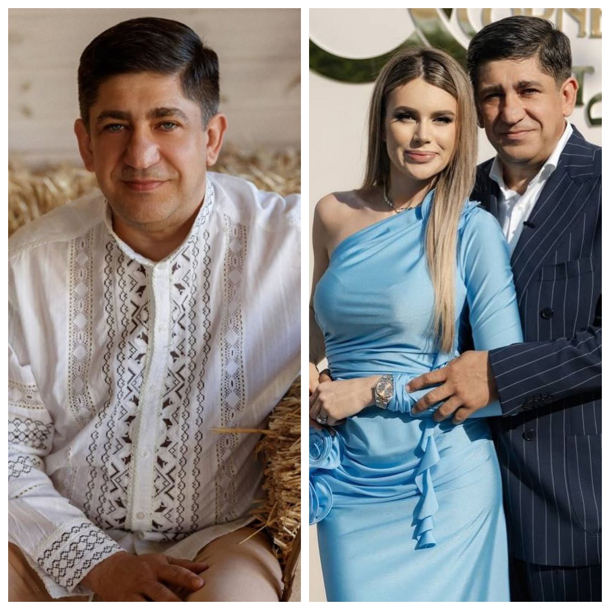 Imagine superbă cu fiul lui Nicolae Botgros și soția lui 