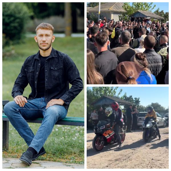 IMAGINILE DURERII de la &icirc;nmorm&acirc;ntarea arbitrului Gheorghe Moldovan. Sute de oameni s-au str&acirc;ns la Telenești să &icirc;și ia rămas-bun de la acesta: &bdquo;Astăzi pornești pe ultimul tău drum...&rdquo;