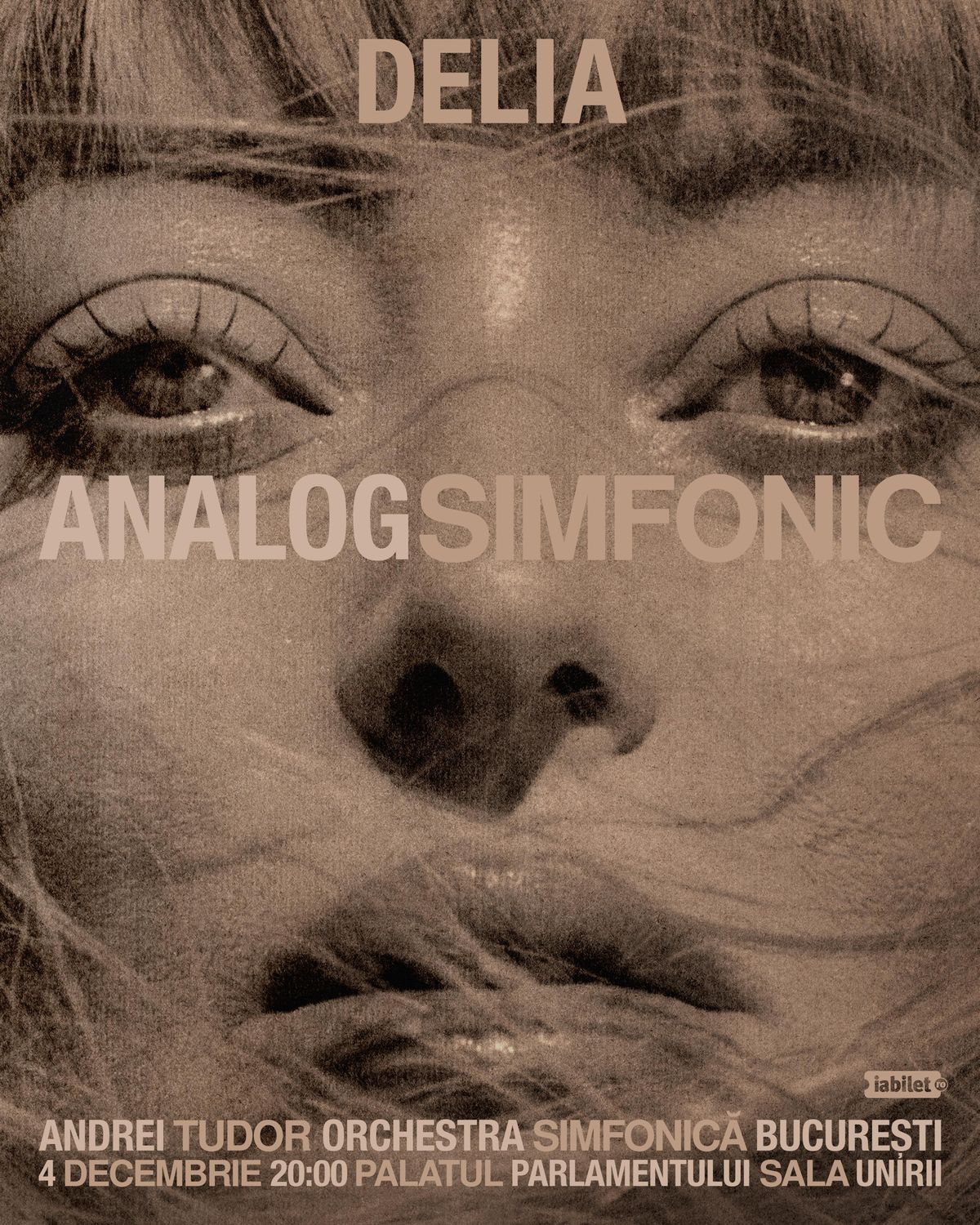 DELIA prezintă &ldquo;ANALOG SIMFONIC&rdquo;, pe 4 decembrie, la Palatul Parlamentului