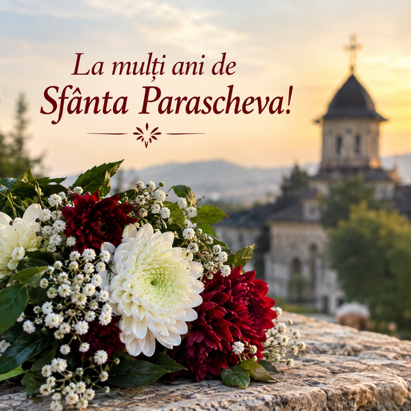Mesaje de SF&Acirc;NTA PARASCHEVA 2026. Urări și felicitări pentru sărbătoriții zilei de 14 octombrie: &bdquo;La mulți ani! Să ai o zi de poveste, plină de momente magice și amintiri frumoase alături de cei dragi. Toate dorințele să ți se &icirc;ndeplinească!&rdquo;