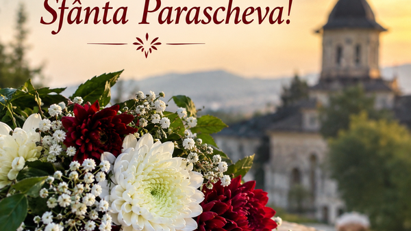 Mesaje de SF&Acirc;NTA PARASCHEVA 2026. Urări și felicitări pentru sărbătoriții zilei de 14 octombrie: &bdquo;La mulți ani! Să ai o zi de poveste, plină de momente magice și amintiri frumoase alături de cei dragi. Toate dorințele să ți se &icirc;ndeplinească!&rdquo;