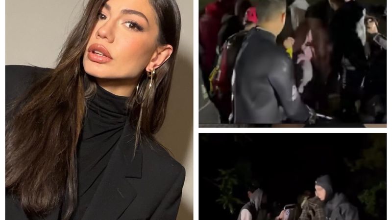 VIDEO Actrița Demet &Ouml;zdemir și c&acirc;ntărețul Murat Boz AU FOST SALVAȚI din calea inundațiilor. Cei doi au rămas captivi &icirc;ntr-o clădire, &icirc;n timp ce o ploaie torențială a lovit Istanbulul: &bdquo;Sper ca toată lumea să scape din această catastrofă...&rdquo;