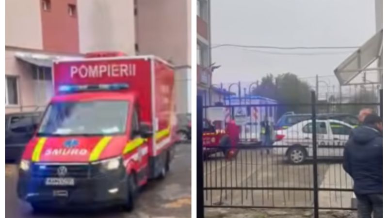 INCIDENT TULBURĂTOR la o școală din Bistrița. Un elev de clasa a VII-a și-a atacat profesoara cu un cuțit &icirc;n timpul orei. Colegul care a sărit &icirc;n ajutorul femeii de 28 de ani a fost și el rănit