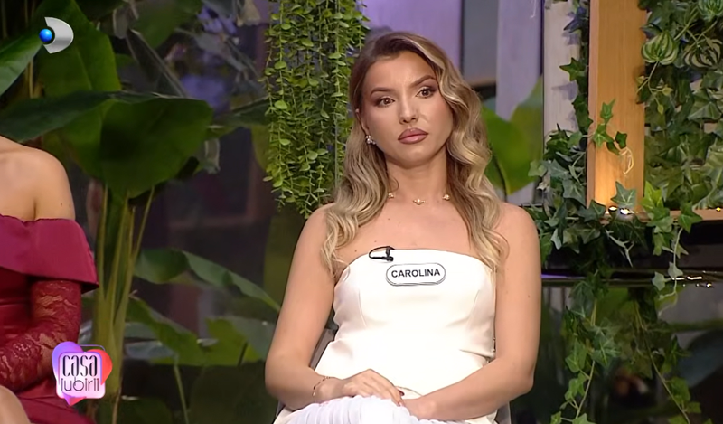 Carolina a părăsit emisiunea „Casa Iubirii”.