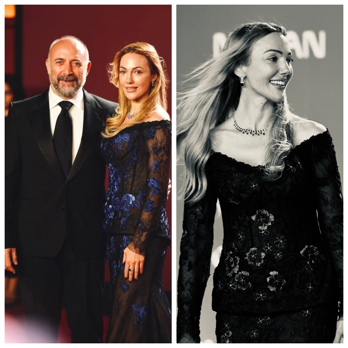 Halit Ergen&ccedil; și Meryem Uzerli, &icirc;mpreună pe covorul roșu 
