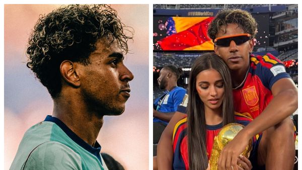 VIDEO Cum și-au făcut apariția Lamine Yamal și iubita sa, Ines Garcia, la Gala Balonului de Aur 2026? Starul Barcelonei a scris istorie la marele eveniment
