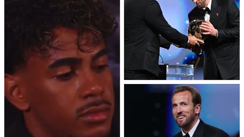 VIDEO Gestul revoltător făcut de Lamine Yamal &icirc;n momentul &icirc;n care Harry Kane a primit Balonul de Aur. DECLRAȚIILE unchiului său au complicat și mai mult situația: "Foarte trist! Toată lumea știe asta. Dacă &icirc;ți..."