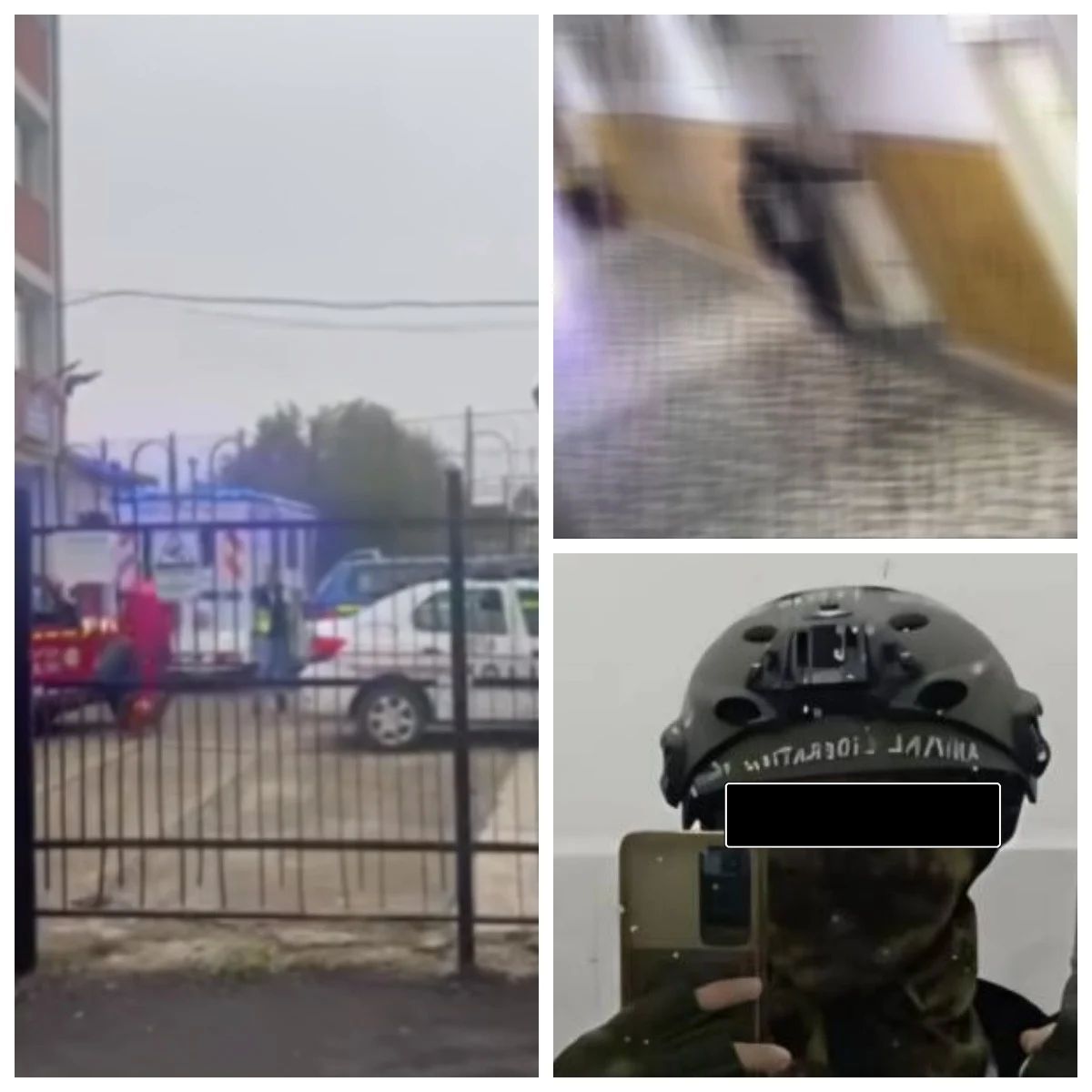 Elevul din Bistrița a fost externat 