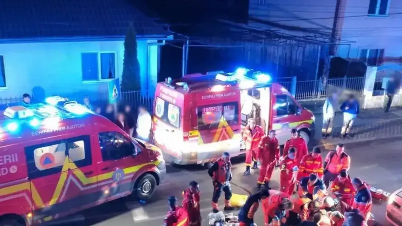 Ce au povestit vecinii după TRAGEDIA din Tălmaciu, unde doi frați, de numai 2 şi 4 ani, au murit după ce salteaua unui pat a fost cuprinsă de flăcări: "I-am auzit p&acirc;nă..."