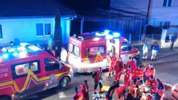 Ce au povestit vecinii după TRAGEDIA din Tălmaciu, unde doi frați, de numai 2 şi 4 ani, au murit după ce salteaua unui pat a fost cuprinsă de flăcări: "I-am auzit p&acirc;nă..."