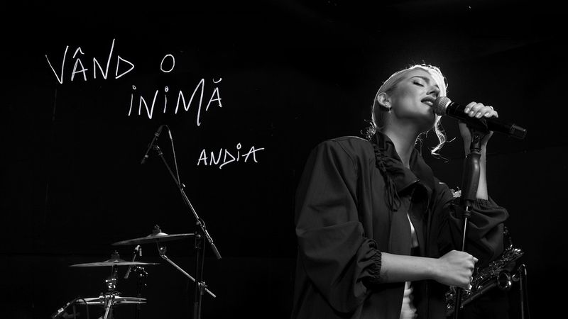 Andia schimbă registrul vizual și lansează "V&acirc;nd o inimă". C&acirc;ntăreaţa mizează pe un VIDEOCLIP ALB-NEGRU și pe FARMECUL BLUES-ului: "Vin către voi cu ceva&hellip; mai diferit de data asta. &Icirc;mi place mult ce a ieșit, sper că și vouă!"