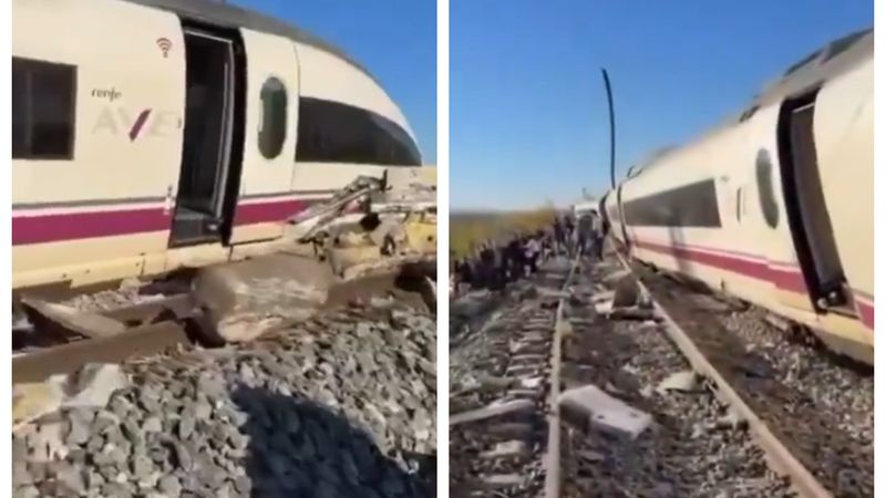 Un rom&acirc;n, martor la TRAGEDIA FEROVIARĂ din Spania. DECLARAȚIILE CUTREMURĂTOARE făcute de acesta, după ce 69 de persoane au decedat: &bdquo;A fost o explozie. Eu am anunțat primul&rdquo;