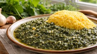 M&acirc;ncare de urzici cu usturoi și mămăligă. Preparatul care adună toată familia la masă &icirc;n zilele de post