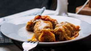 Sărmăluțe cu șeitan, un deliciu de post de la M&acirc;năstirea Sihăstria