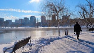 Capitala, sub ger cumplit. ANM a emis atenționare cod galben