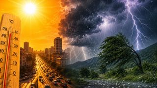 Furtuni devastatoare după zile de foc. De ce vremea devine tot mai greu de anticipat