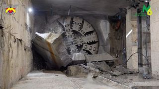 Magistrala 6 de metrou, un nou prag atins. Scutul de foraj a intrat &icirc;n Gara Băneasa