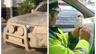 Cod rutier 2026. Ce amenzi riscă șoferii care circulă cu mașini ale căror numere de &icirc;nmatriculare sunt murdare