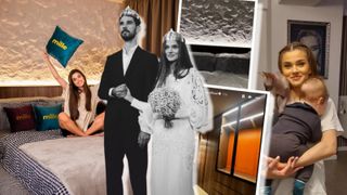 Cum arată casa &icirc;n care s-au mutat Theo Rose și Anghel Damian. Au o locuință modernă, amenajată cu foarte mult bun gust. Atracția este, &icirc;nsă, dormitorul. Nu există ceva mai frumos / GALERIE FOTO