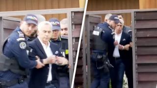 Uluitor! ce a făcut Călin Georgescu după ce a fost &icirc;ncătuşat VIDEO