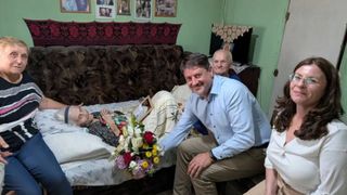 Ea e cea mai bătr&acirc;nă persoană din țară. Noja Paladia tocmai a &icirc;mplinit 111 ani. Toată viața a fost activă și niciodată nu a consumat carne și prăjituri din comerț: Dacă va vrea Dumnezeu, ne vedem și anul viitor!