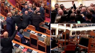 Bătaie &icirc;n toată regula &icirc;n Parlament, și-au &icirc;mpărțit pumni și picioare! Imaginile RUȘINII, de la ce s-au luat VIDEO ȘOC