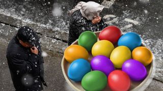 Vortexul polar face ravagii &icirc;nainte de Paşte 2026. Se &icirc;ntorc ninsorile!