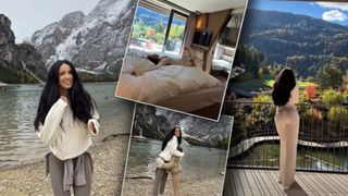 Cum arată și c&acirc;t costă cazarea Ioanei Grama din vacanța din Dolomiți, care a fost un cadou pentru fetița ei. Ea a ales un hotel celebru și a plătit o avere / GALERIE FOTO + VIDEO