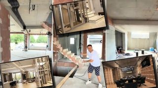 Cum va arăta casa de 1 milion de euro a magicianului Robert Tudor de pe malul lacului din București! Are 4 niveluri cu tot cu subsol, lift de sticlă și saună / GALERIE FOTO