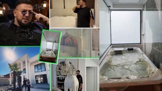 Așa ceva mai vezi doar &icirc;n filme! Cum arată vila de 2 milioane de euro a lui Costel Biju. A ales doar mobilă de lux. Are inclusiv o cameră VIP, pentru oaspeți, dotată cu jacuzzi / VIDEO