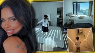 Primele imagini din penthouse-ul Andreei Popescu după ce l-a amenajat. Cum au reacționat copiii c&acirc;nd și-au văzut camerele. Dormitorul ei este wooow! / GALERIE FOTO