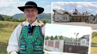 Cum arată biserica ridicată de Cristian Pomohaci. Ar fi costat o sumă cu foarte multe zerouri. Se află &icirc;n Ernei, din județul Mureș, și este &icirc;nconjurat de un gard masiv / GALERIE FOTO