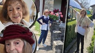 Marina Voica arată fabulos la 90 de ani. Este de o eleganță fără cusur. Merge la emisiuni, c&acirc;ntă, &icirc;ncalță tocuri și e mereu gătită. &Icirc;și cumpără des haine și &icirc;și face diferite outfituri / FOTO