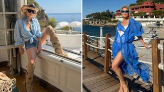 Ce FEMEIE! Loredana s-a pozat &icirc;n cel mai minuscul costum de baie. Fotografiile sunt CANICULARE! La 56 de ani, Lori dă clasă multor tinere de 20 de ani! / GALERIE FOTO