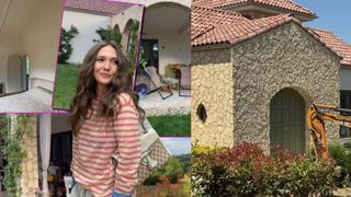Cum arată &icirc;n luna Mai casa de vis a Adelei Popescu de la Șușani. Curtea e plină de verdeață și flori, iar casa te duce imediat cu g&acirc;ndul la frumoasa Toscana / GALERIE FOTO