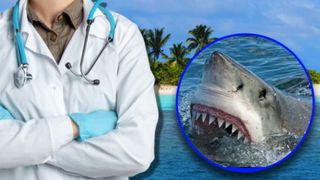 ULTIMA ORĂ! Un medic celebru a fost atacat de rechin &icirc;n Maldive. I-a fost amputat un picior și e &icirc;n stare gravă. Doctorul se afla &icirc;n luna de miere cu soția sa Ana