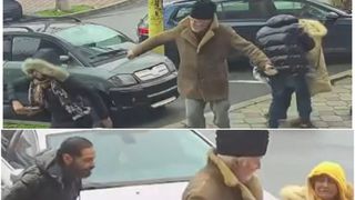 Doi v&acirc;rstnici au fost t&acirc;lhăriţi &icirc;n plină stradă de banii pe care tocmai &icirc;i &icirc;mprumutaseră de la CAR! VIDEO halucinant