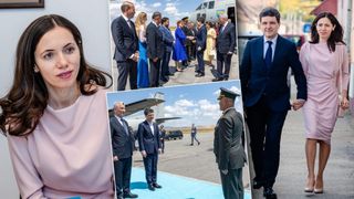 Prima Doamnă Mirabela Grădinaru a &icirc;ntors toate privirile la summitul NATO. Avem imaginile cu ţinuta non-conformistă